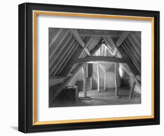 Attic of Kelmscott Manor-Frederick Henry Evans-Framed Photographic Print