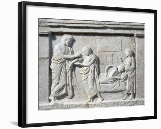 Attica, Oropos, Temple of Amphiaraos-null-Framed Giclee Print