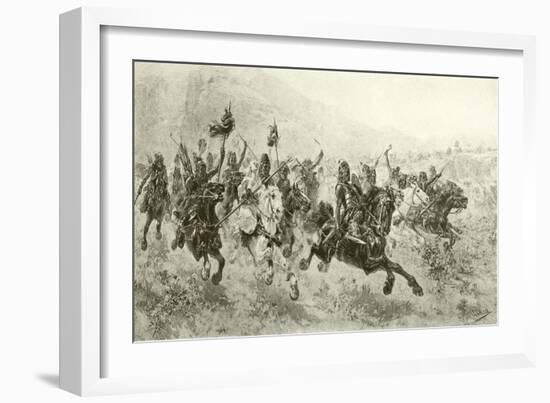 Attila, the Scourge of God-Ulpiano Checa Y Sanz-Framed Giclee Print