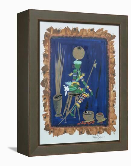 Attired Trader, 2008-Oglafa Ebitari Perrin-Framed Premier Image Canvas