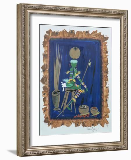 Attired Trader, 2008-Oglafa Ebitari Perrin-Framed Giclee Print