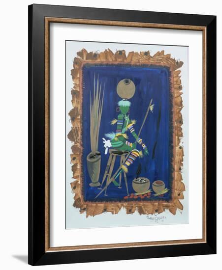 Attired Trader, 2008-Oglafa Ebitari Perrin-Framed Giclee Print