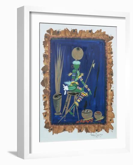 Attired Trader, 2008-Oglafa Ebitari Perrin-Framed Giclee Print