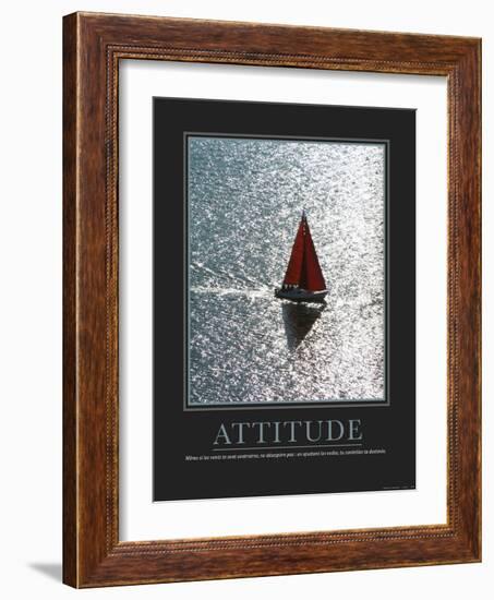 Attitude (French Translation)-null-Framed Photo