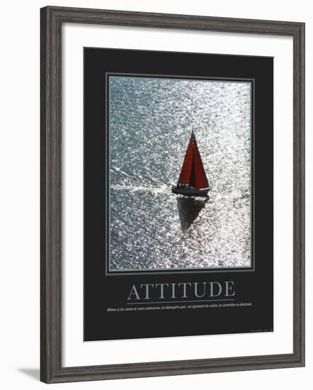 Attitude (French Translation)-null-Framed Photo