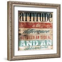 Attitude-Jace Grey-Framed Art Print