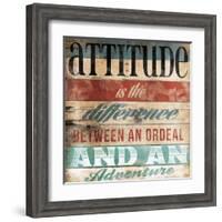 Attitude-Jace Grey-Framed Art Print