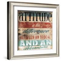 Attitude-Jace Grey-Framed Art Print