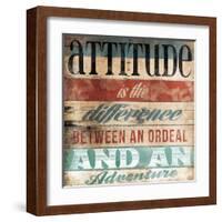 Attitude-Jace Grey-Framed Art Print