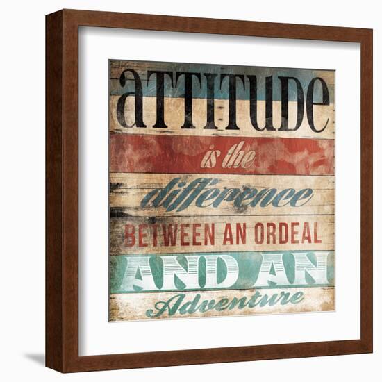 Attitude-Jace Grey-Framed Art Print