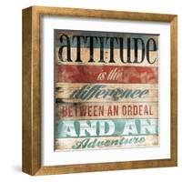 Attitude-Jace Grey-Framed Art Print