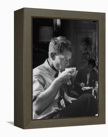 Attorney General Robert F. Kennedy During Freedom Riders Crisis-Ed Clark-Framed Premier Image Canvas