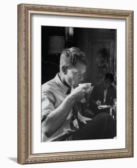 Attorney General Robert F. Kennedy During Freedom Riders Crisis-Ed Clark-Framed Photographic Print