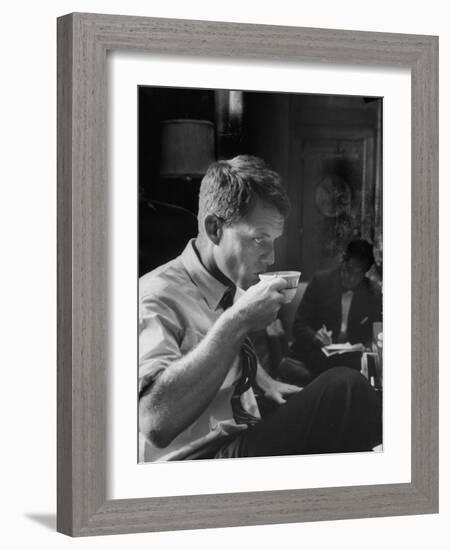 Attorney General Robert F. Kennedy During Freedom Riders Crisis-Ed Clark-Framed Photographic Print