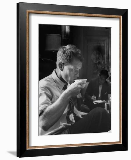 Attorney General Robert F. Kennedy During Freedom Riders Crisis-Ed Clark-Framed Photographic Print