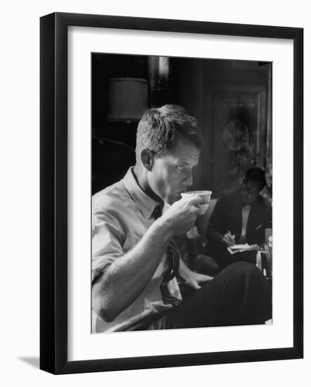 Attorney General Robert F. Kennedy During Freedom Riders Crisis-Ed Clark-Framed Photographic Print