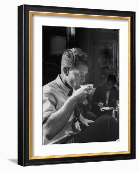 Attorney General Robert F. Kennedy During Freedom Riders Crisis-Ed Clark-Framed Photographic Print