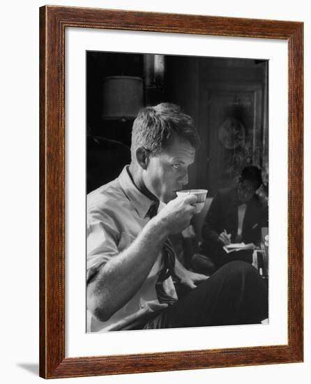 Attorney General Robert F. Kennedy During Freedom Riders Crisis-Ed Clark-Framed Photographic Print