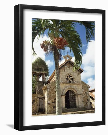 Attos Do Chavon Church, Dominican Republic, West Indies, Caribbean, Central America-Ken Gillham-Framed Photographic Print