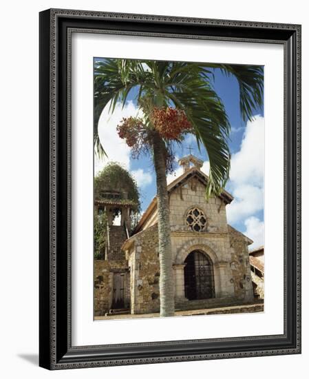 Attos Do Chavon Church, Dominican Republic, West Indies, Caribbean, Central America-Ken Gillham-Framed Photographic Print