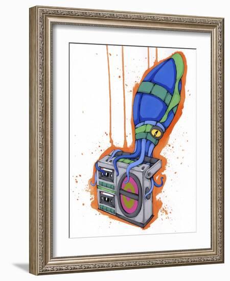 Attracted To The Sound Too-Ric Stultz-Framed Giclee Print