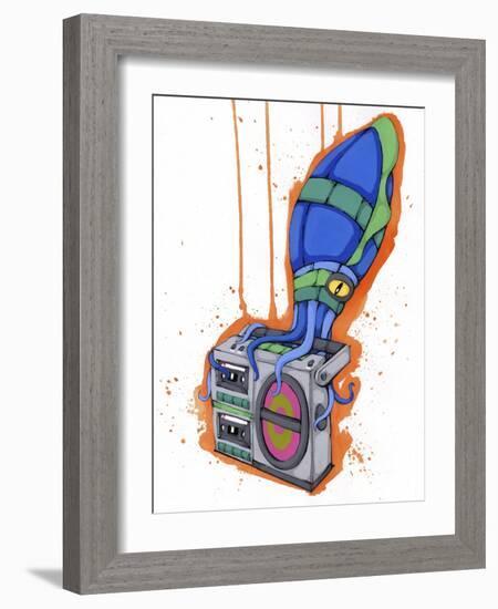 Attracted To The Sound Too-Ric Stultz-Framed Giclee Print