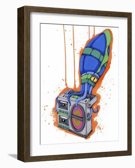 Attracted To The Sound Too-Ric Stultz-Framed Giclee Print