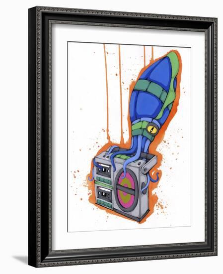 Attracted To The Sound Too-Ric Stultz-Framed Giclee Print