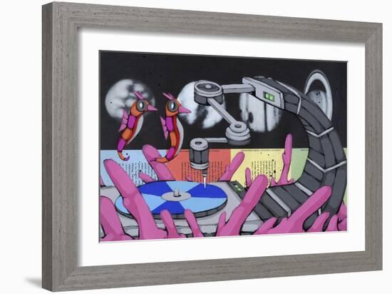 Attracted To The Sound-Ric Stultz-Framed Giclee Print