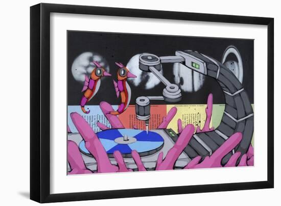 Attracted To The Sound-Ric Stultz-Framed Giclee Print