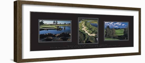 Attraction of Golf-unknown unknown-Framed Photo