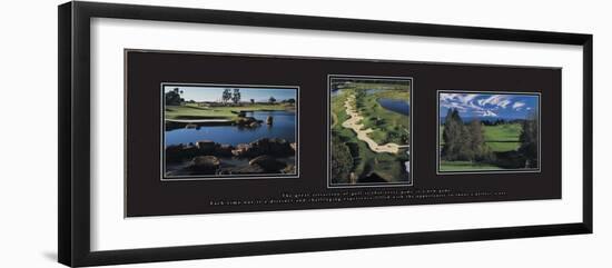 Attraction of Golf-unknown unknown-Framed Photo