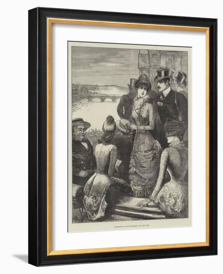 Attractions of the Boat-Race-Henry Stephen Ludlow-Framed Giclee Print