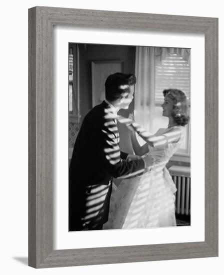 Attractive Young Couple-Paul Schutzer-Framed Photographic Print