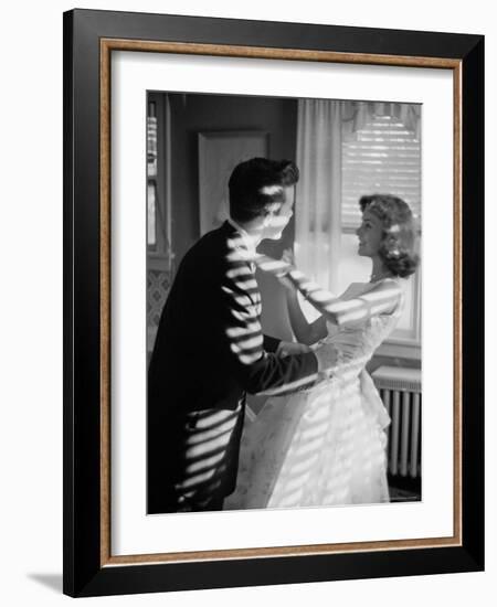 Attractive Young Couple-Paul Schutzer-Framed Photographic Print