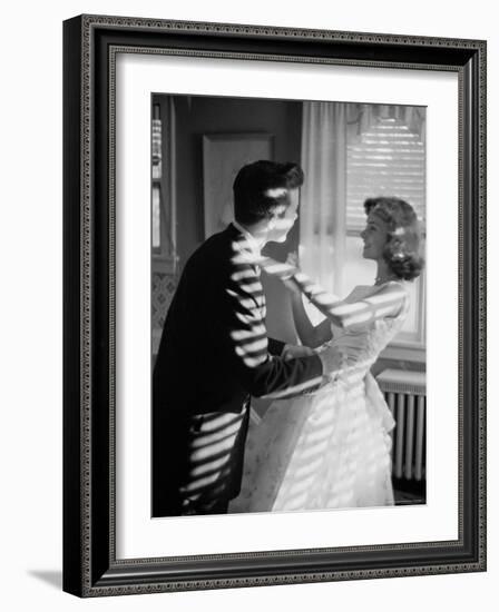 Attractive Young Couple-Paul Schutzer-Framed Photographic Print