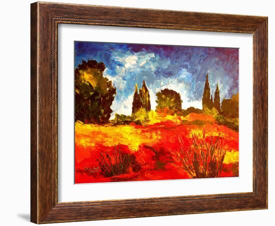 Atumn Breeze, 2008-Patricia Brintle-Framed Giclee Print