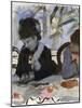 Au Cafe, C1877-1880-Edgar Degas-Mounted Giclee Print