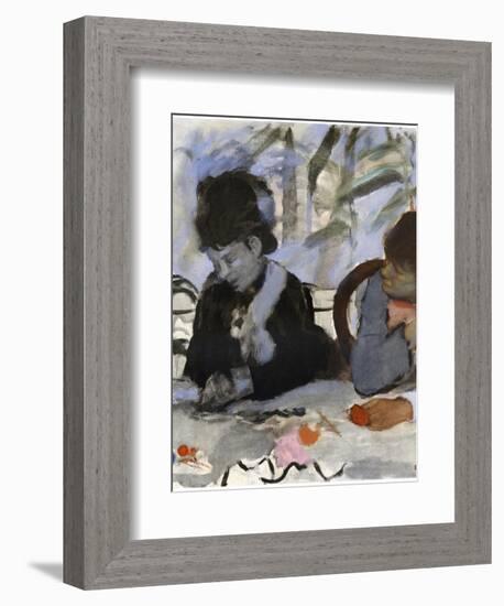 Au Cafe, C1877-1880-Edgar Degas-Framed Giclee Print