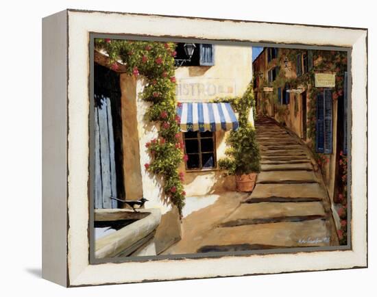 Au Coeur du Village-Gilles Archambault-Framed Stretched Canvas