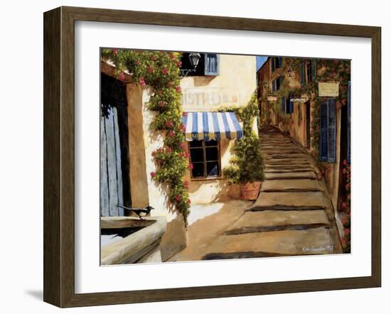 Au Coeur du Village-Gilles Archambault-Framed Art Print