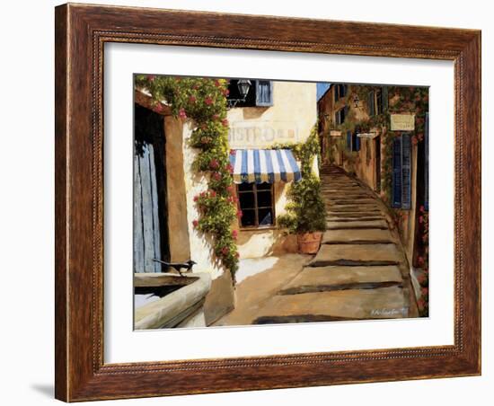 Au Coeur du Village-Gilles Archambault-Framed Art Print