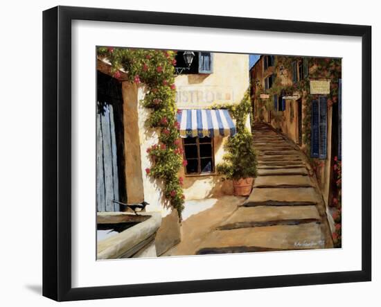 Au Coeur du Village-Gilles Archambault-Framed Art Print