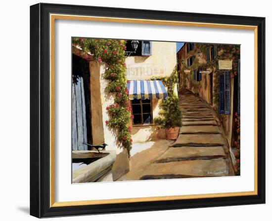 Au Coeur du Village-Gilles Archambault-Framed Art Print