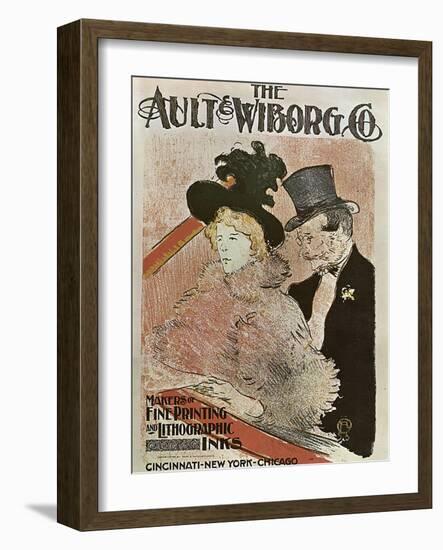 Au Concert, 1896-Henri de Toulouse-Lautrec-Framed Giclee Print