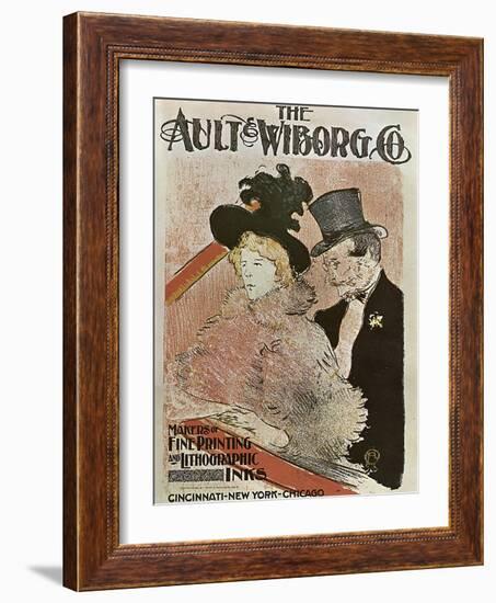 Au Concert, 1896-Henri de Toulouse-Lautrec-Framed Giclee Print