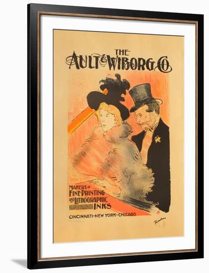 Au concert II-Henri de Toulouse-Lautrec-Framed Collectable Print