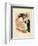 Au Concert-Henri de Toulouse-Lautrec-Framed Premium Giclee Print