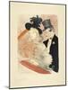 Au Concert-Henri de Toulouse-Lautrec-Mounted Art Print