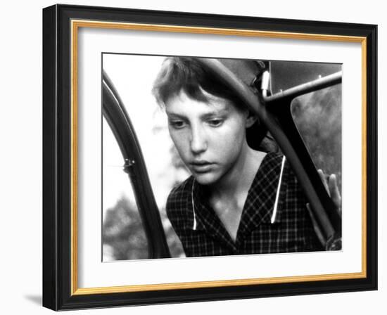 Au Hasard Balthazar, Anne Wiazemsky, 1966-null-Framed Photo